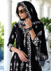 Beautiful Black Lucknowi Embroidery Traditional Gharara Suit177
