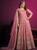 Beautiful Blush Pink Embroidery Festive Anarkali Suit232