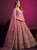 Beautiful Blush Pink Embroidery Festive Anarkali Suit232