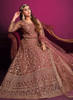 Beautiful Blush Pink Embroidery Festive Anarkali Suit232