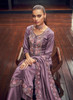 Beautiful Purple Embroidery Designer Silk Pant Style Suit247