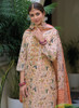 Beautiful Peach Floral Gota Patti Embroidered Salwar Kameez326