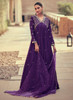 Beautiful Purple Embroidery Anarkali Gown463
