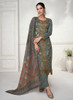 Beautiful Sage Green Embroidery Silk Traditional Salwar Suit472