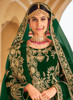 Beautiful Green Traditional Embroidery Wedding Lehenga Choli671