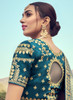 Beautiful Royal Blue Embroidery Wedding Lehenga Choli674