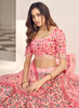 Beautiful Pink Embroidery Festive Lehenga Choli721