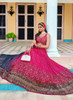 Beautiful Pink And Blue Sequence Embroidery Lehenga Choli909