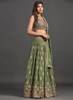 Beautiful Green Multi Embroidery Traditional Lehenga Choli914