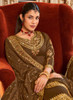 Beautiful Olive Green Embroidery Designer Salwar Suit1103