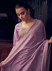 Beautiful Lavender Purple Sequence Embroidery Traditional Palazzo Suit1179