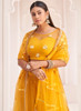 Beautiful Yellow Embroidered Traditional Wedding Lehenga Choli1267