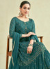 Beautiful Green Sequence Embroidery Anarkali Gown1351