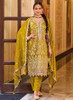Beautiful Mustard Yellow Multi Embroidered Traditional Salwar Suit1358