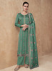 Beautiful Green Sequence Embroidery Salwar Kameez1499