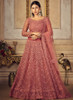 Beautiful Blush Peach Embroidery Designer Wedding Lehenga Choli1530