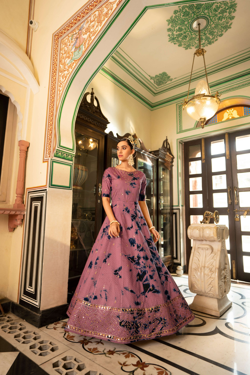 Luxury Evening Gown Princess Purple – D&D Clothing