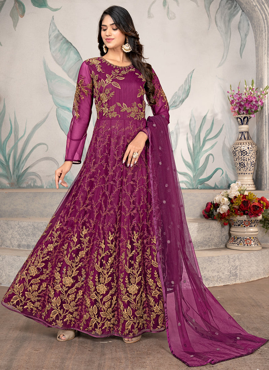 Buy Cherry Red Salwars & Churidars for Women by GO COLORS Online