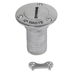 Whitecap Hose Deck Fill - 1-1\/2" Hose Waste [6126C]