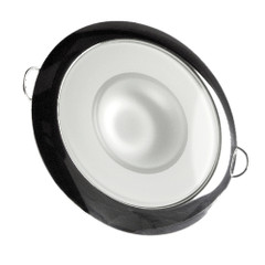 Lumitec Mirage - Flush Mount Down Light - Glass Finish\/Polished SS Bezel - White Non Dimming [113113]