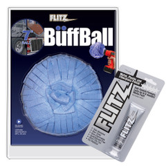 Flitz Buff Ball - Extra Large 7" - Blue w\/1.76oz Tube Flitz Polish [WB 201-50]