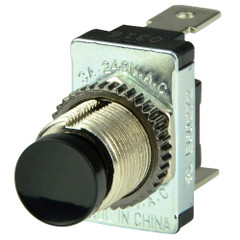 BEP Black SPST Momentary Contact Switch - OFF\/(ON) [1001402]