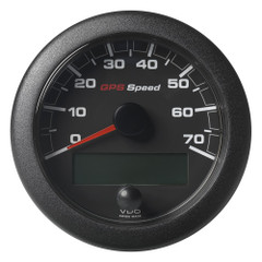 VDO 3-3\/8" (85mm) OceanLink GPS Speedometer 0-70 - Black Dial  Bezel [A2C1351990001]