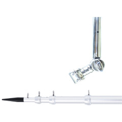 Tigress T-Top Clamp-On Telescoping System - 1-1\/2" - Silver [89624]