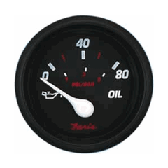 Faria 2" Oil Pressure Gauge - 80 PSI [14602]