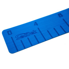SeaDek 4" x 36" 3mm Fish Ruler w\/Laser SD Logo - Bimini Blue [22135-80129]