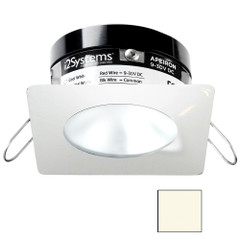 i2Systems Apeiron PRO A503 - 3W Spring Mount Light - Square\/Round - Neutral White - White Finish [A503-32BBD]