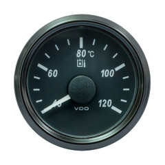 VDO SingleViu 52mm (2-1\/16") Hydraulic Oil Temp. Gauge - 120C - 291-22 Ohm [A2C3833510030]