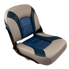 Springfield Skipper Premium LB Folding Seat - Blue\/Grey [1061079-1]