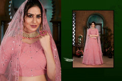 Pink color Georgette Fabric Lehenga Choli