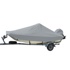 Carver Sun-DURA Styled-to-Fit Boat Cover f\/20.5 Bay Style Center Console Fishing Boats - Grey [71020S-11]