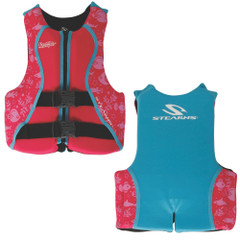 Puddle Jumper Hydroprene Life Vest Youth - Teal\/Pink - 50-90lbs [2000037959]
