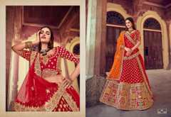 Red color Australian Silk Fabric Lehenga Choli