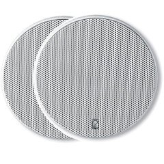 Poly-Planar 6.5" Platinum Round Marine Speaker - (Pair) White [MA6600]