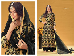 Black color Georgette Fabric Suit