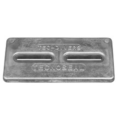 Tecnoseal Rectangular Zinc Plate Anode w\/Inserts - 12" x 6" x 1" [TEC-DIVERSD]