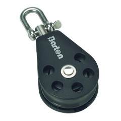 Barton Marine Size 1 Single Swivel Block w\/Becket [N01130]