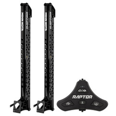 Minn Kota Raptor Bundle Pair - 8' Black Shallow Water Anchors w\/Active Anchoring  Footswitch Included [1810620\/PAIR]