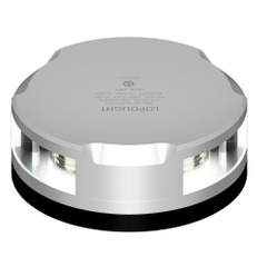 Lopolight 360-Degree Anchor Light w\/Strobe - 2NM - Silver Housing w\/FB Base [201-012S-FB]