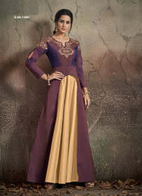 Beautiful Tapeta Silk Gown2037