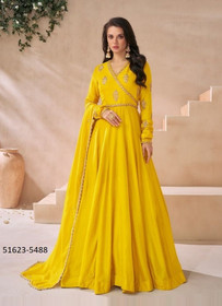 Beautiful Premium Silk Gown2046