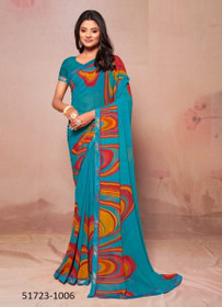 Beautiful Georgette With Printed Saree2065