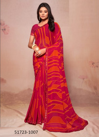 Beautiful Georgette With Printed Saree2066