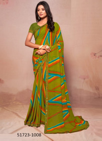 Beautiful Georgette With Printed Saree2067