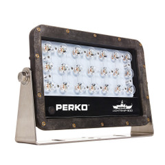 Perko Lightship 100 LED High Performance Floodlight - 12\/24V - Black [1643100F0B]