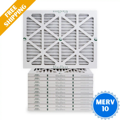 16x20x1 Air Filter ZL Series MERV 10 by Glasfloss ZLP16201